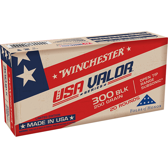 WIN USA VALOR 300BLK 200GR FMJ OT 20/10 - Sale